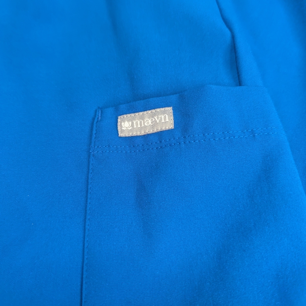 Maevn Scrub Joggers Women's XS Blue Stretch Nursing Work Pants 5092 Medical - Picture 3 of 10